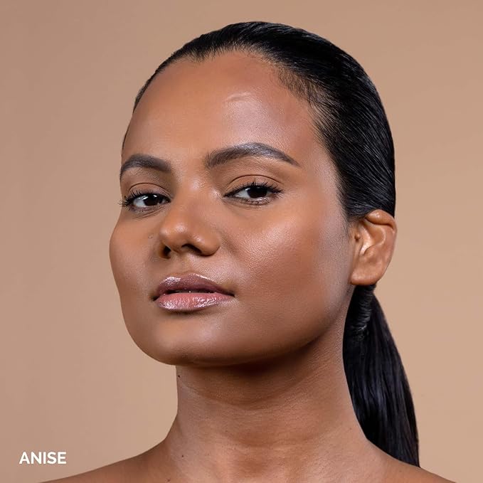 OFIR Skin Satin Medium Coverage Foundation | Buildable, Non-Creasing Finish | Vegan, Cruelty-Free, Paraben-Free Makeup | Blue Light Protection | 1 FL OZ (Anise - Medium Deep Warm)