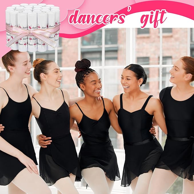 12 Pack Dance Theme Ballet Lip Balms Bulk Moisturizing Lip Balms Back To School Gift Ballet Gifts Lip Balm Christmas Thanksgiving Day Dance Party Thanks Gift for Dancer Girl Woman