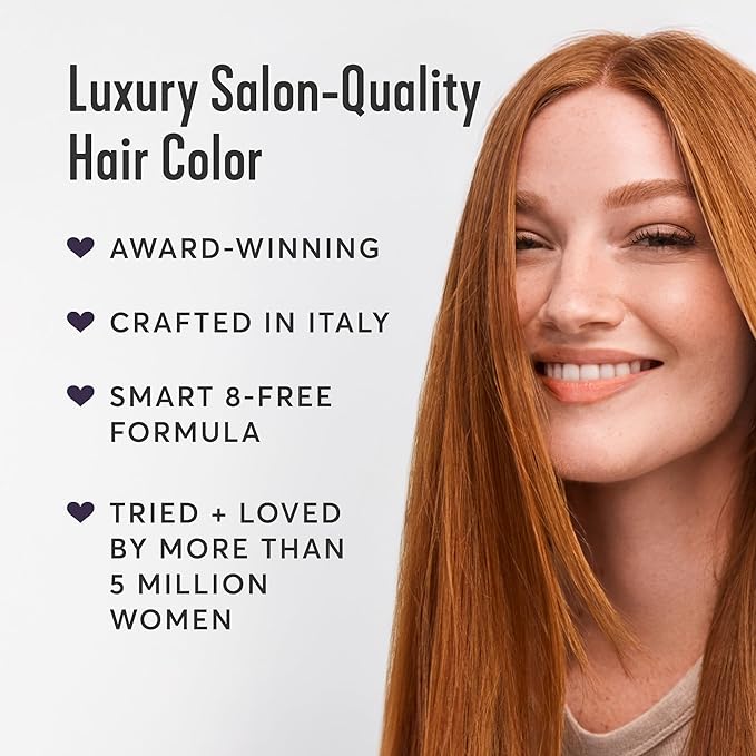 Madison Reed Radiant Hair Color Kit | 6RR Medium Cayenne Red (Savona Scarlet) for 100% Gray Hair Coverage | Salon Quality Permanent Hair Dye | PPD-Free & Ammonia-Free | (Packaging May Vary) 1 Pack