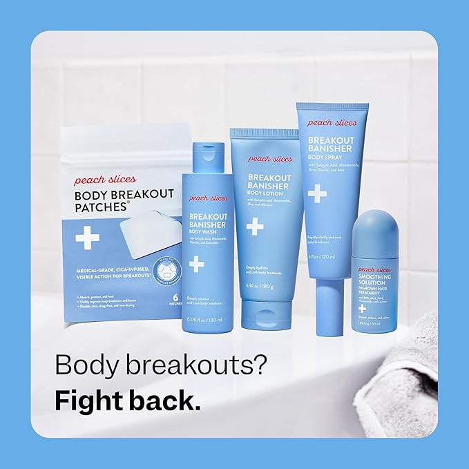 Peach Slices Body Breakout Patches