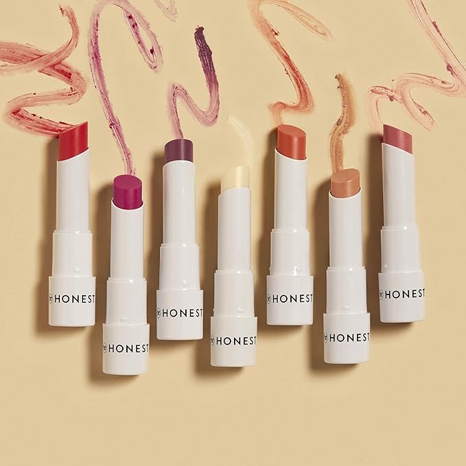 Honest Beauty Tinted Lip Balm | Antioxidant-rich Acai Extracts + Avocado Oil | EWG Certified, Vegan, Cruelty Free | White Nectarine