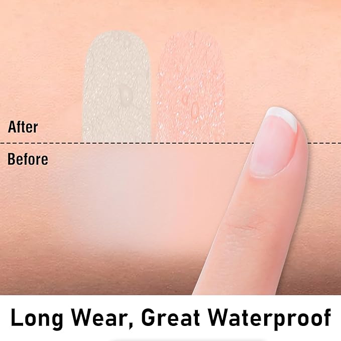 FV Baking Powder, Lightweight Loose Smooth Ivory Setting Powder Highlighter Poreless Longwearing Matte Waterproof Oil Absorb Makeup Powder for Setting with No Flashback 0.35oz(10g)