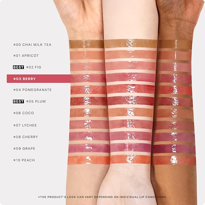 Nature Republic HONEY MELTING LIP (03 BERRY) SOFT LIP STICK, Hydrating Gloss, Moisturizing balms, Sheer tint, Shine & Glowy Finish, korean make up