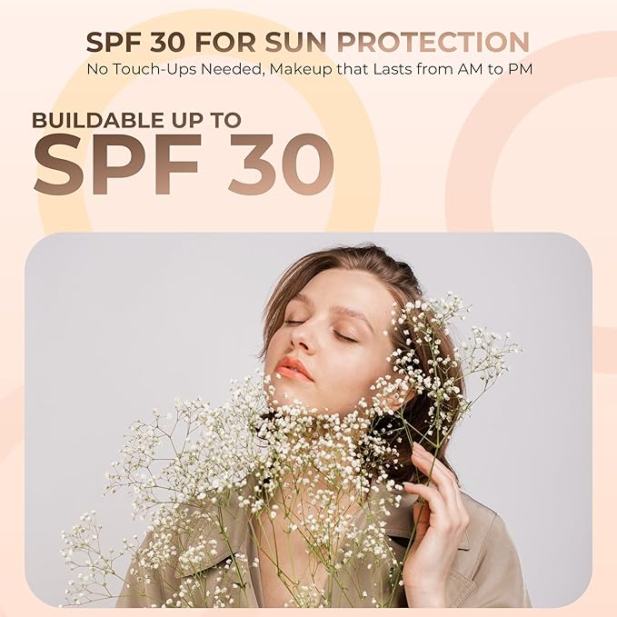 Foundation Powder Refill (Warm) (12 Gram Bag) By Sweet Face Minerals, Lightweight Mineral Loose Makeup Powder with SPF 20, Full Coverage Flawless Finish, Talc-free, Cruelty-Free, Refillable Pouch