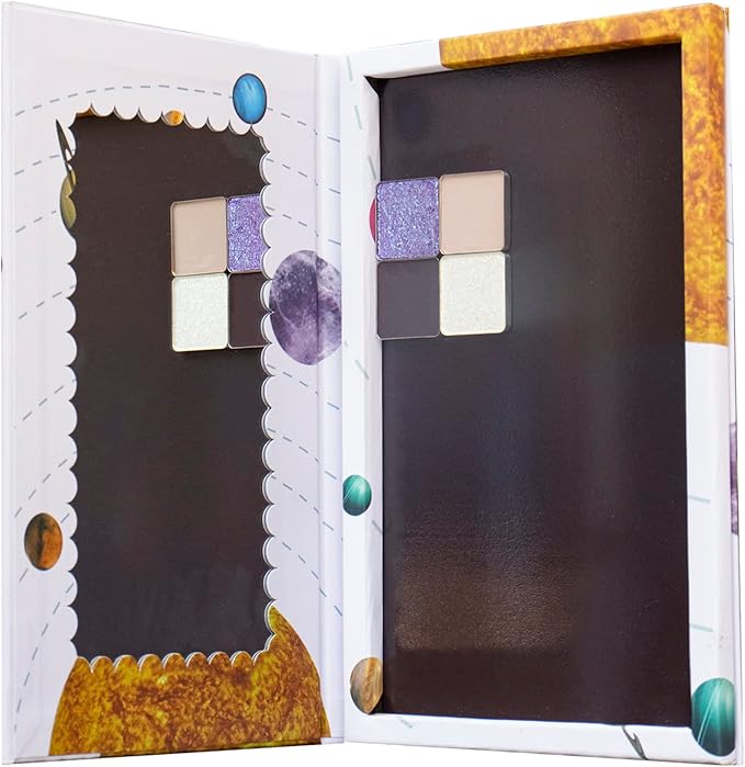 Empty magnetic palette with Mirror,Like a Book Fashionable and beautiful empty magnetic palette Makeup Magnetic Palette