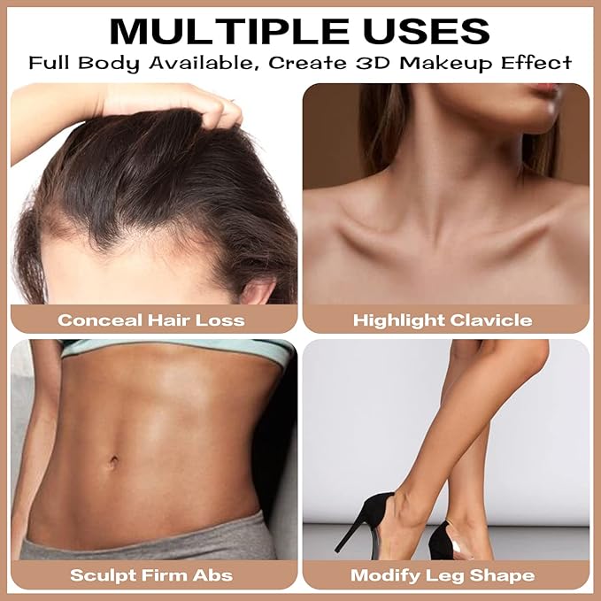 FOCALLURE Cream Contour Stick, Matte Bronzer Stick, Professional Face Shaping & Contouring Stick Makeup, Easy to Apply with Buildable Coverage, Long Lasting & Sweatproof, CIDER