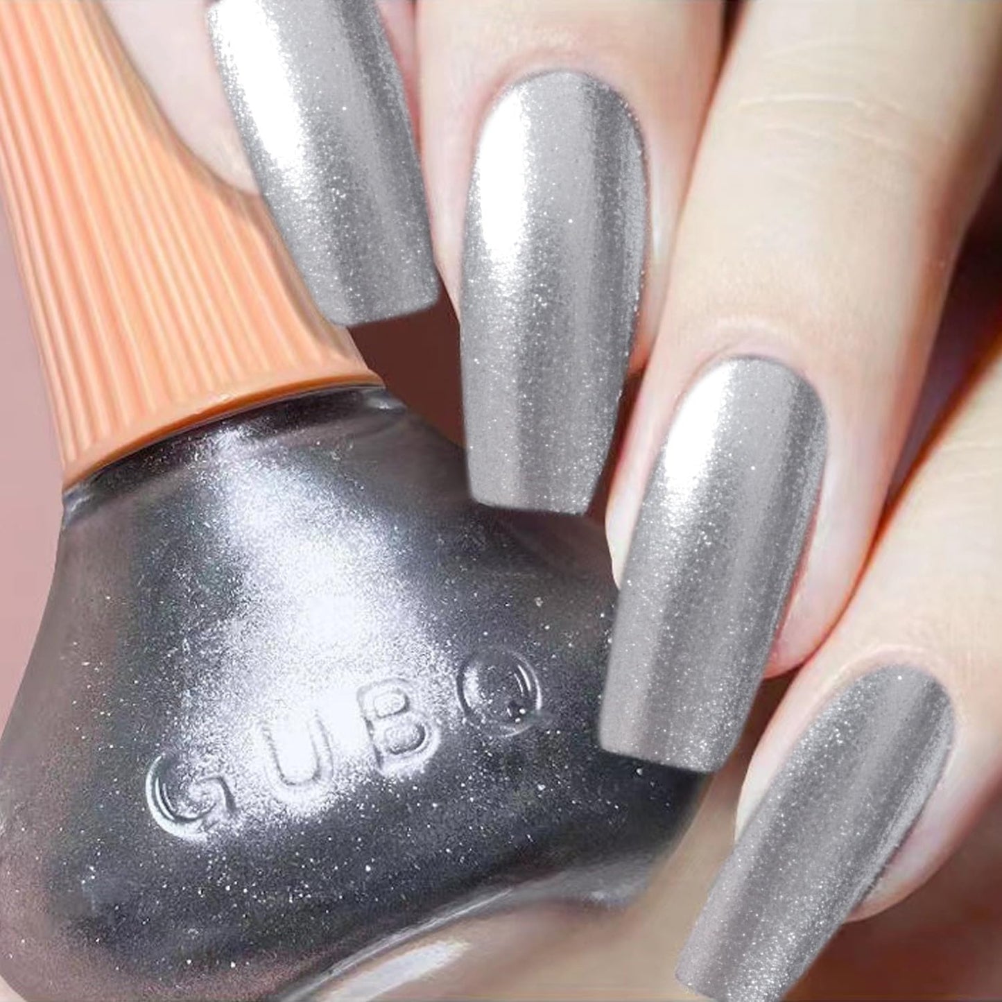 Major Dijit Quick Dry Nail Polish Quick Pink Summer Nail Lacquer for Nail Art Regular Nail Polish 0.41 fl oz.