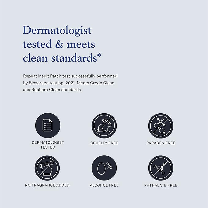 Vitamin C Serum with Ferulic Acid and Vitamin E for Glowing Radiant Skin by Dear Brightly, Liquid Cloak Facial Serum for Sensitive Skin, Refillable Glass Bottle, 0.7 fl oz