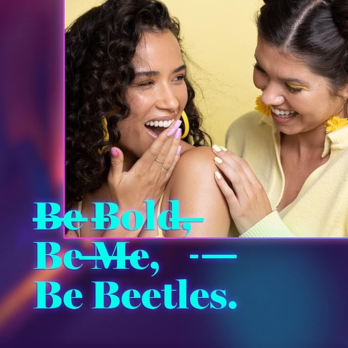 Beetles Halloween Gel Nail Polish Set - Dopamine Pleasure 6 Colors Gel Polish, Neon Orange Hot Pink Blue Yellow Green Purple Soak Off Uv Led Nail Art Manicure Gift for Women