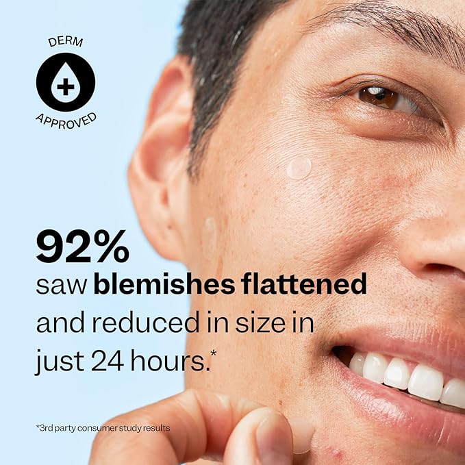 Peach Slices | Acne Spot Dots | Hydrocolloid Acne Patches | For Zits, Blemishes, & Breakouts | Vegan | Cruelty-Free | Pimple Patches | Facial Skin Care Products | 3 Sizes (7mm, 10mm, & 12mm) | 60 Ct