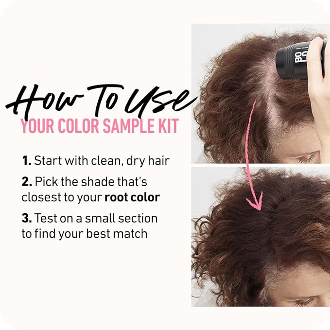 Boldify Hair Fibers Color Sample Kit - Fill In Thinning and Fine Hair for an Instantly Fuller, Thicker Look - 14 Shades for Women & Men - Light + Medium Browns