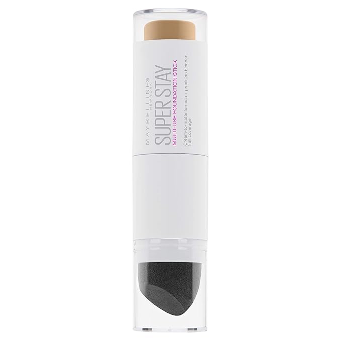 Maybelline New York Super Stay Foundation Stick For Normal to Oily Skin, Golden, 0.25 oz.