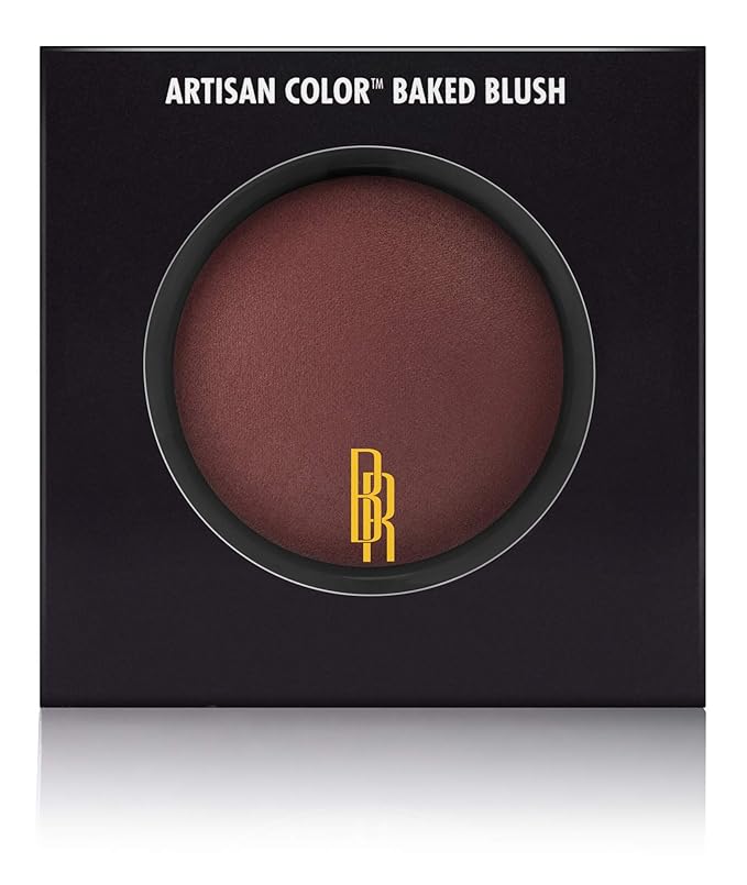 Black Radiance Artisan Color Baked Face Powder Blush Makeup, Red Brick House