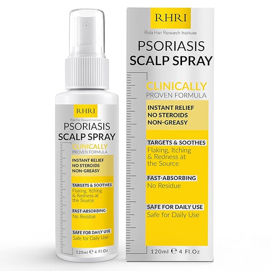 Psoriasis Scalp Spray | Psoriasis and Dandruff Treatment for Scalp Yeast Infections, Psoriasis Flare-Ups & Folliculitis | Antifungal Ringworm Itchy Scalp Spray for Psoriasis, Dryness
