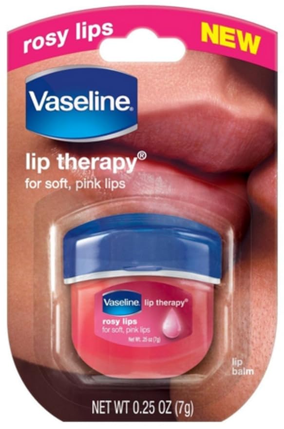Vaseline Lip Therapy, Rosy Lips 1 ea (Pack of 12)