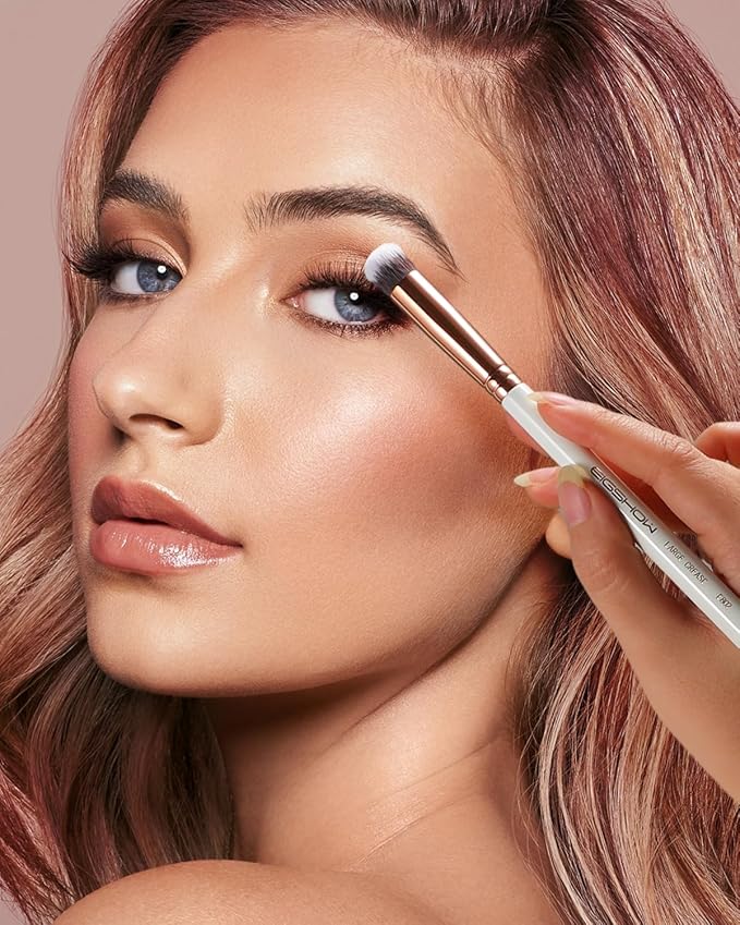 Eyeshadow Primer Brush Concealer Brush Crease Brush Eyeshadow Makeup Brush - Ivory