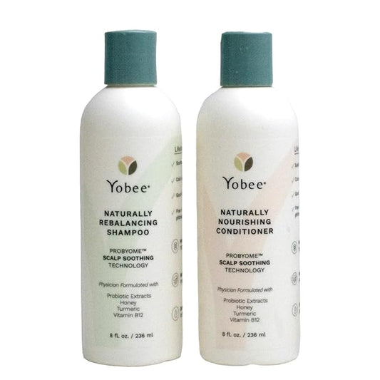 Psoriasis & Dandruff relief | Yobee Probiotic Shampoo & Conditioner | Doctor formulated