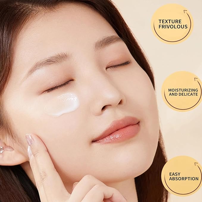 Eye Cream for Dark Circles and Puffiness, Reducing Puffiness and Bags Under Eyes Night Eye Cream, Moisturizing and Easily Absorbed Night Time Eye Wrinkle Cream for Women, 0.7oz