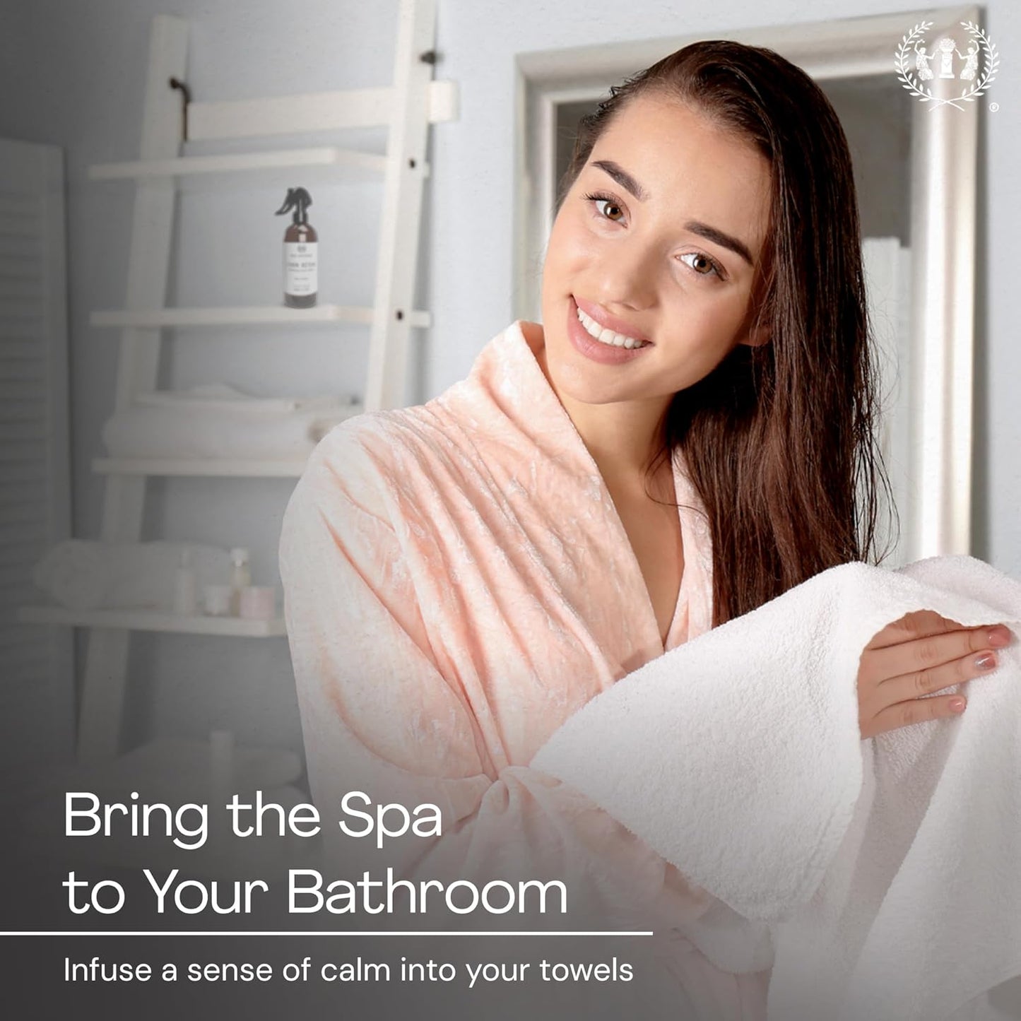 Muse Apothecary Linen Ritual - Aromatic, Soothing, and Relaxing Linen Mist, Laundry and Fabric Spray - Infused with Aromatherapy Essential Oils - 4 oz, Amber Cashmere