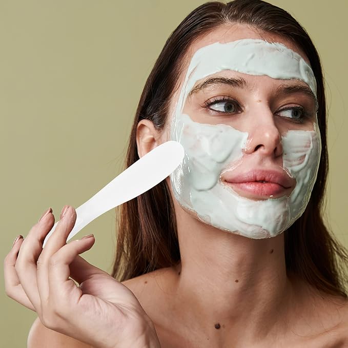 10Pcs mask stick tool stick cosmetic spatulas facial mud applicator spatulas stick facial cream scoops stirring rod makeup spatulas Multifunction white eye cream