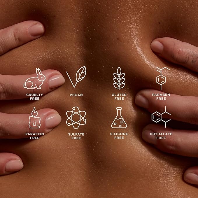 '+ Lux Unfiltered N°32 Body Sculpting Gradual Tanning Lotion - Self Tanner Firming Body Lotion with Peptides and Caffeine - Firms & Tones Skin - Vegan & Cruelty-Free Sunless Tanner - Sandstone