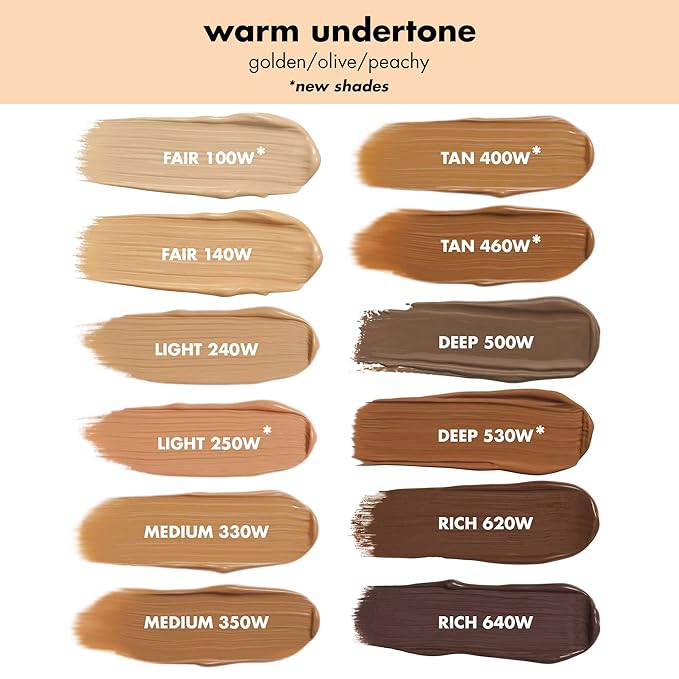 e.l.f. Camo CC Cream, SPF 30 Color-Correcting Medium-To-Full Coverage Face Foundation, Delivers An Airbrushed Finish, Vegan & Cruelty-Free, Deep 530 W