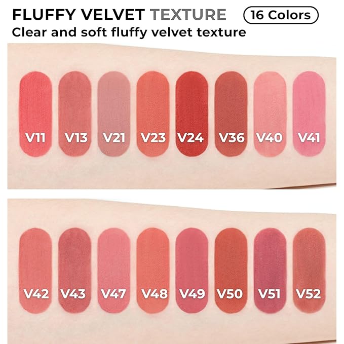 BBIA Last Velvet Tint NEW - Soft Creamy Matte Finish Lip Stain, Blur Effect & Velvety Texture, Long-Lasting, High Pigment, Non-Drying, Vegan, Korean Lip Makeup (V39 FEIGN LONGING, Pack of 1)