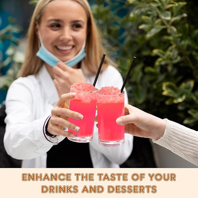 Fanale Coconut Jelly Topping nata de coco for Boba Tea | Ice Cream | Yogurt | Smoothie | Milk Tea | Desserts Sakura Heart Shaped, 6.6 pound (Pack of 4) | JEL030-CS