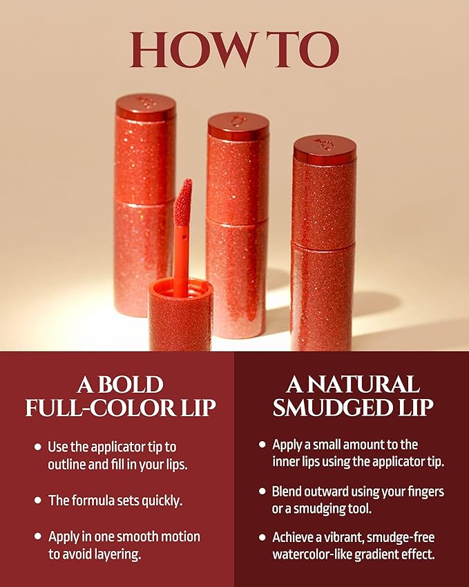 HEVVYMAKEUP Ultra Stay-On Lip Coloring Tint - Vibrant Matte Finish Lip Tint - Long Lasting Airy Weightless Lips with Perfect Fixing - Korean Lip Makeup, Boss Lady, 0.11oz.