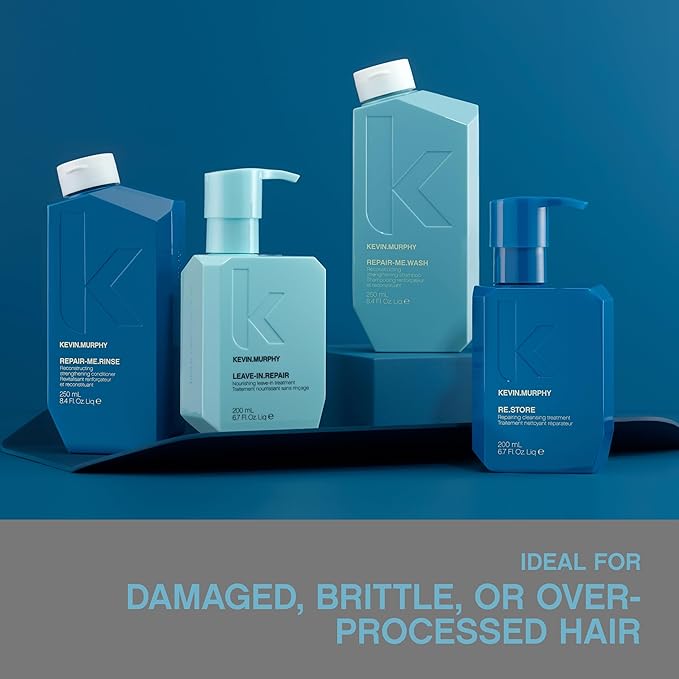 KEVIN.MURPHY REPAIR-ME.WASH - Moisturising Hair Repair Shampoo - Hydrating Frizz Control Shampoo - Sulphate & Paraben Free Hair Care - 250 ml / 8.4 fl oz