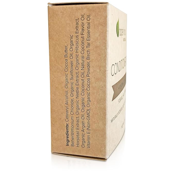 Coconut & Argan Oil Conditioner Bar, Deep Moisturizing for Dry Damaged Hair. Hydrating & Nourishing Solid Conditioner for Curly, Coily & Color Treated Hair, Vegan & Sulfate free, USA Made. 2.3 oz.