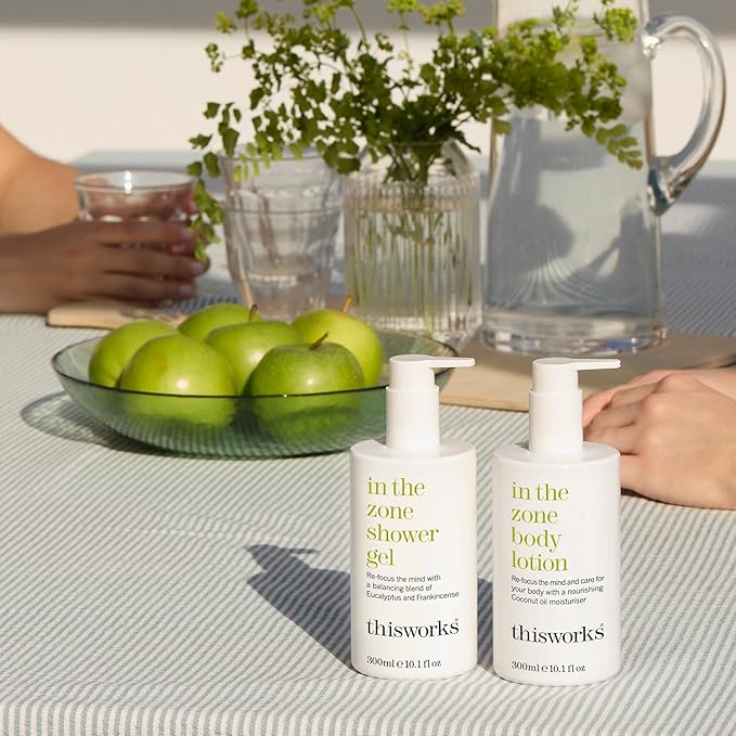 THISWORKS In The Zone Body Lotion, Natural Therapeutic Lotion, 300ml, 10.1 fl. oz