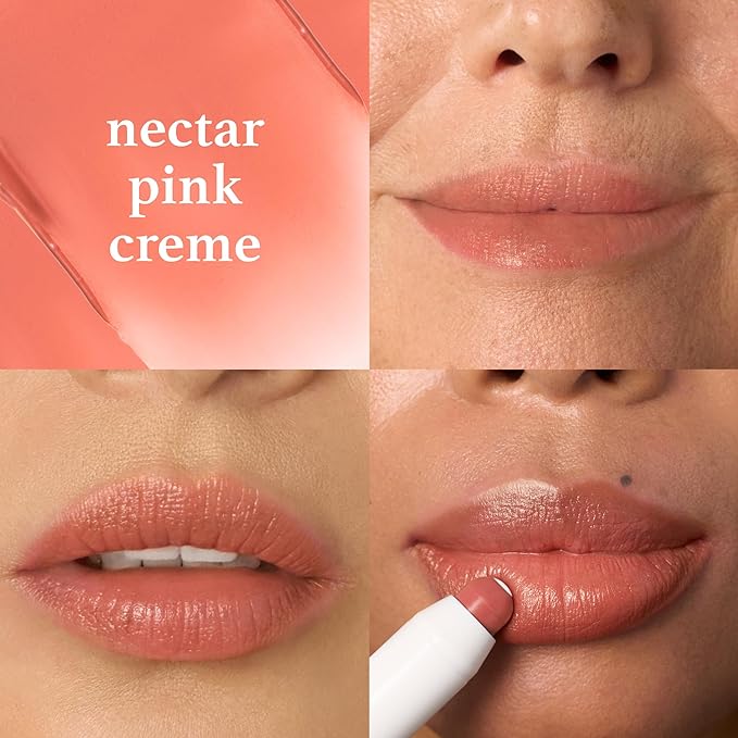 Julep It's Balm: Tinted Lip Balm + Buildable Lip Color - Nectar Pink Creme - Natural Gloss Finish - Hydrating Vitamin E Core - Vegan