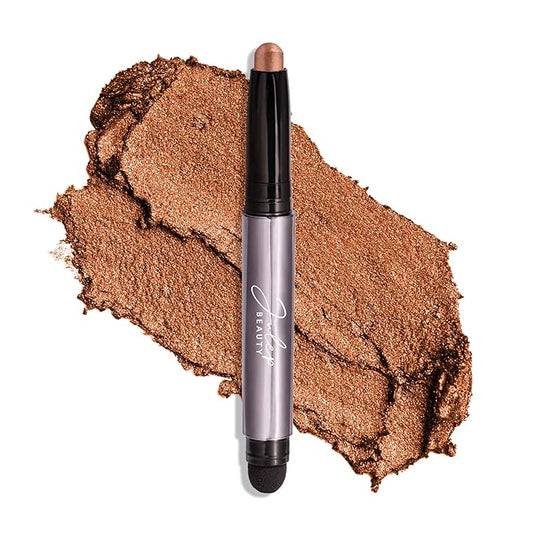 Julep Eyeshadow 101 Cream-to-Powder Waterproof Shadow Stick – Copper Shimmer – Long-Lasting, Crease-Proof, Shimmer Cream Eyeshadow with Built-in Smudger