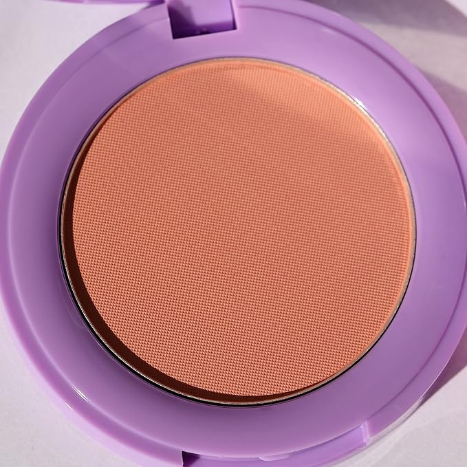 Half Caked In Bloom Powder Blush | vegan & cruelty-free, fragrance-free, highly pigmented, primer-infused | 3.8g (Me & U)