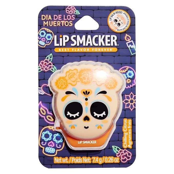 Lip Smacker Day of the Dead Lip Balm - Chilling Citrus (Orange)