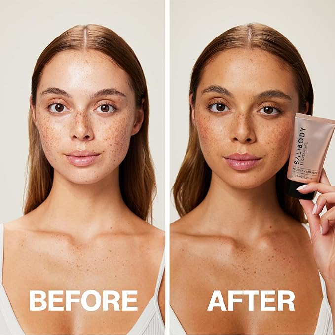 BALI BODY BB Cream SPF15 - Natural Shade | Tinted Sheer Face Cream with Hyaluronic Acid & Marine Collagen | Paraben Free, For All Skin Types | Vegan, Cruelty Free Australian Made (35 ml/1.2 fl oz)