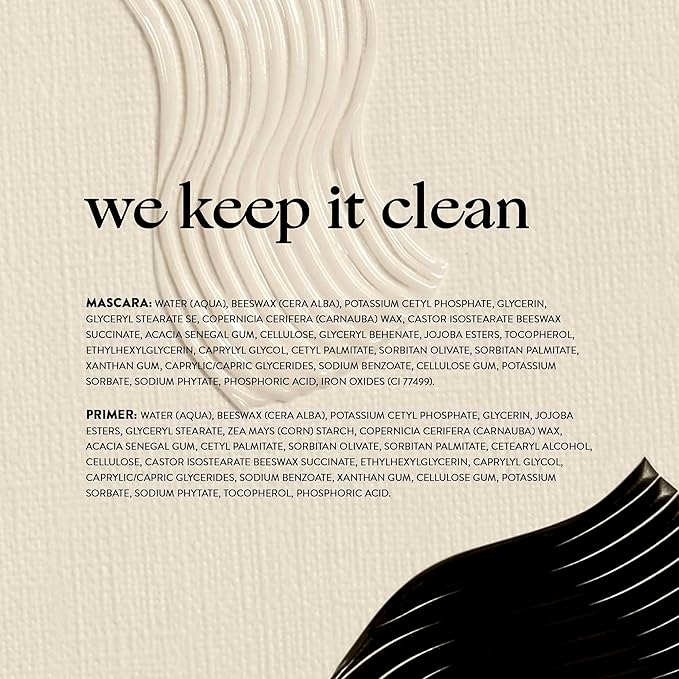 Honest Beauty 2-in-1 Extreme Length Mascara + Lash Primer 3-Pack | EWG Verified + Cruelty Free | 0.27 fl oz each (pack of 3)