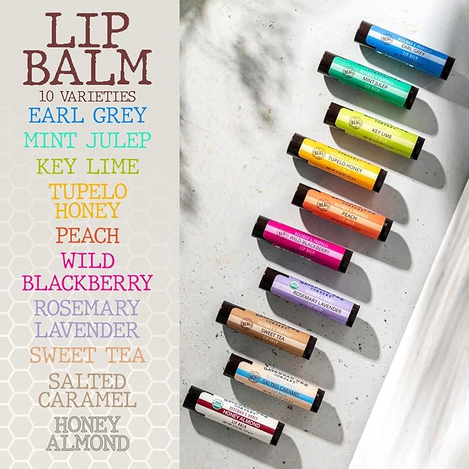 Savannah Bee Company Mint Julep Lip Balm, 0.15-Ounce (Pack of 4)