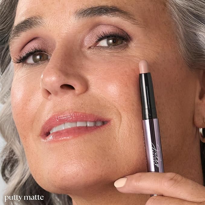 Julep Eyeshadow 101 Cream-to-Powder Waterproof Shadow Stick – Putty Matte – Long-Lasting, Crease-Proof, Neutral & Soft Matte Eyeshadow with Built-in Smudger
