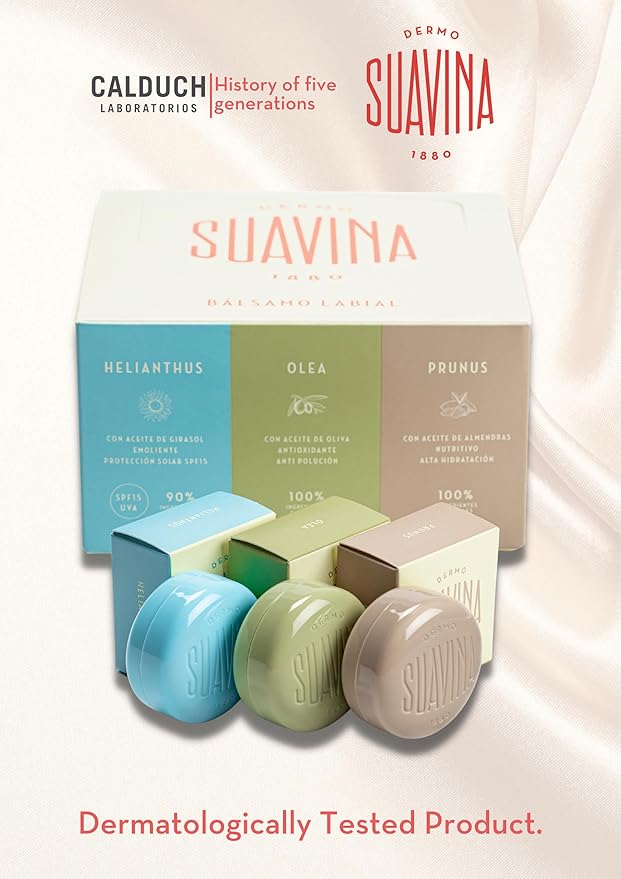 Lip Balm Moisturizer for Cracked and Dry Lips with Natural Ingredients Lip Care for Cold and Hot Weather Pack of 1(Prunus 0.3oz)