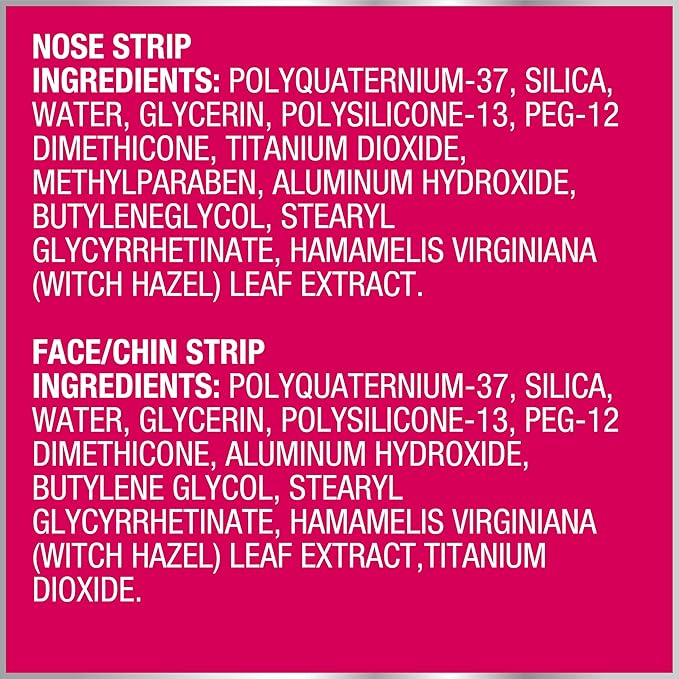 Bioré Nose+Face Blackhead Remover Strips, Deep Cleansing Strips for Nose, Chin, or Forehead, Instant Blackhead Removal and Pore Unclogging, Oil-free, Non-Comedogenic Use, 14 Count