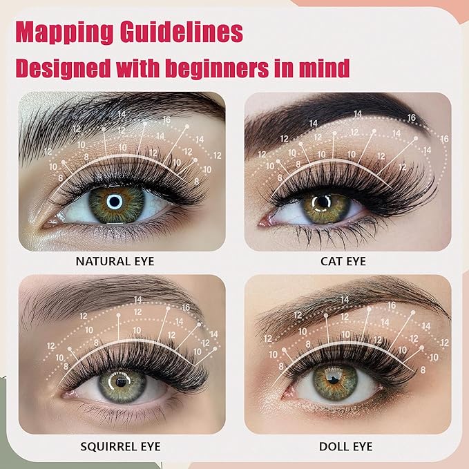 Bombshell SE Lash Clusters 600PCS Lashes - Lash Clusters 10D 20D 30D+40D50D60D Individual Lashes Clusters D Curl Lash Extension 8-16MM Eyelash Clusters DIY Cluster Eyelash Extensions for Beginners