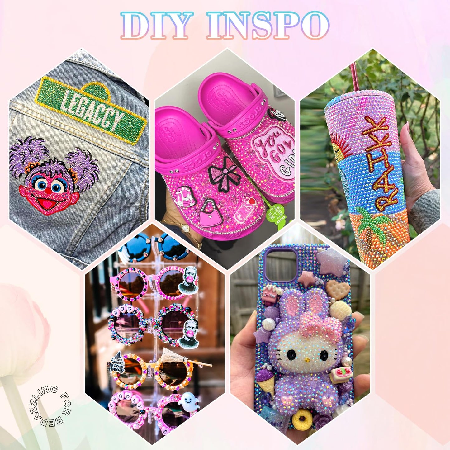 25000Pcs Resin Jelly Rhinestones with Tweezers for Crafting, 2-6mm Mixed Sizes (Dark Purple AB) Non Hotfix Flatback Gems, Bedazzling Crystal for DIY Crafts Clothing Tumblers Mugs Shoes Decor Nail Art