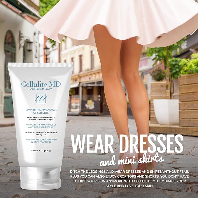 FIRMING TONING Cream Diminish Appearance Of Cellulite 6 oz New by Cellulite MD