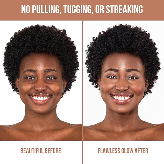 Glamazon Second to None Foundation Stick, Miss Mocha, Light-to-Full Coverage, Weightless Makeup With a Glowy Natural Finish