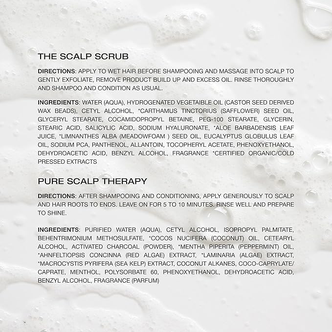 Raw Sugar Dry Scalp Treatment & Hair Care Bundle (5 Products) Intensive Ritual At Home Spa Kit, Shampoo, Conditioner, Scalp Scrub, Hair Mask & Massager, Formulated without Sulfates & Parabens