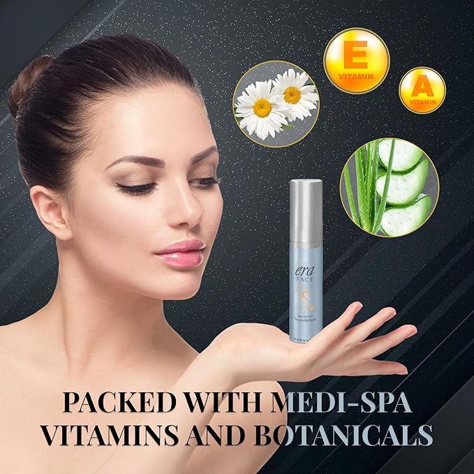 ERA Face spray makeup (R6 Ginger, 2.25 oz) - airbrush foundation, everyday, buildable, professional spray on cosmetics by Era Beauty