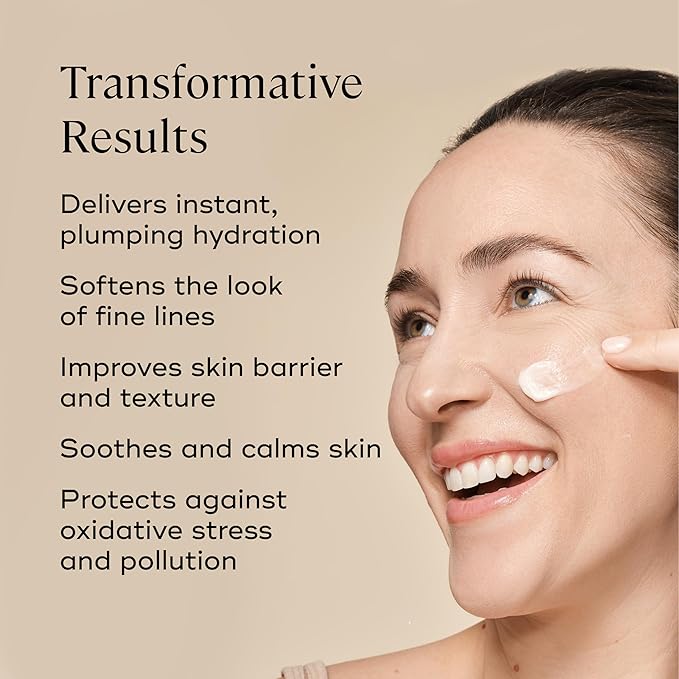 EVER Rich Face Moisturizer (Dry Skin)- Overnight Renewal Facial Lotion, Instant Face Lift Cream, Smooths Lines and Wrinkles, Restores Skin Elasticity, Packed with Urea, Squalane, and Vitamins