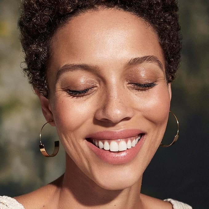 Well People Bio Powder Foundation, Lightweight & Hydrating Foundation For Perfecting & Smoothing Skin, Semi-Matte Finish, Vegan & Cruelty-free, 9W